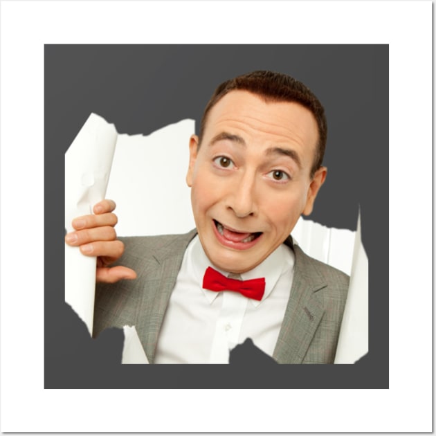 Pee Wee Herman Wall Art by GypsyBluegrassDesigns